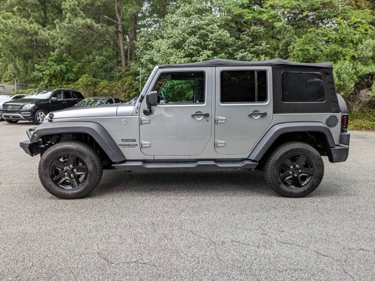 2016 Jeep Wrangler Unlimited Sport in Raleigh, NC - Maserati of Raleigh
