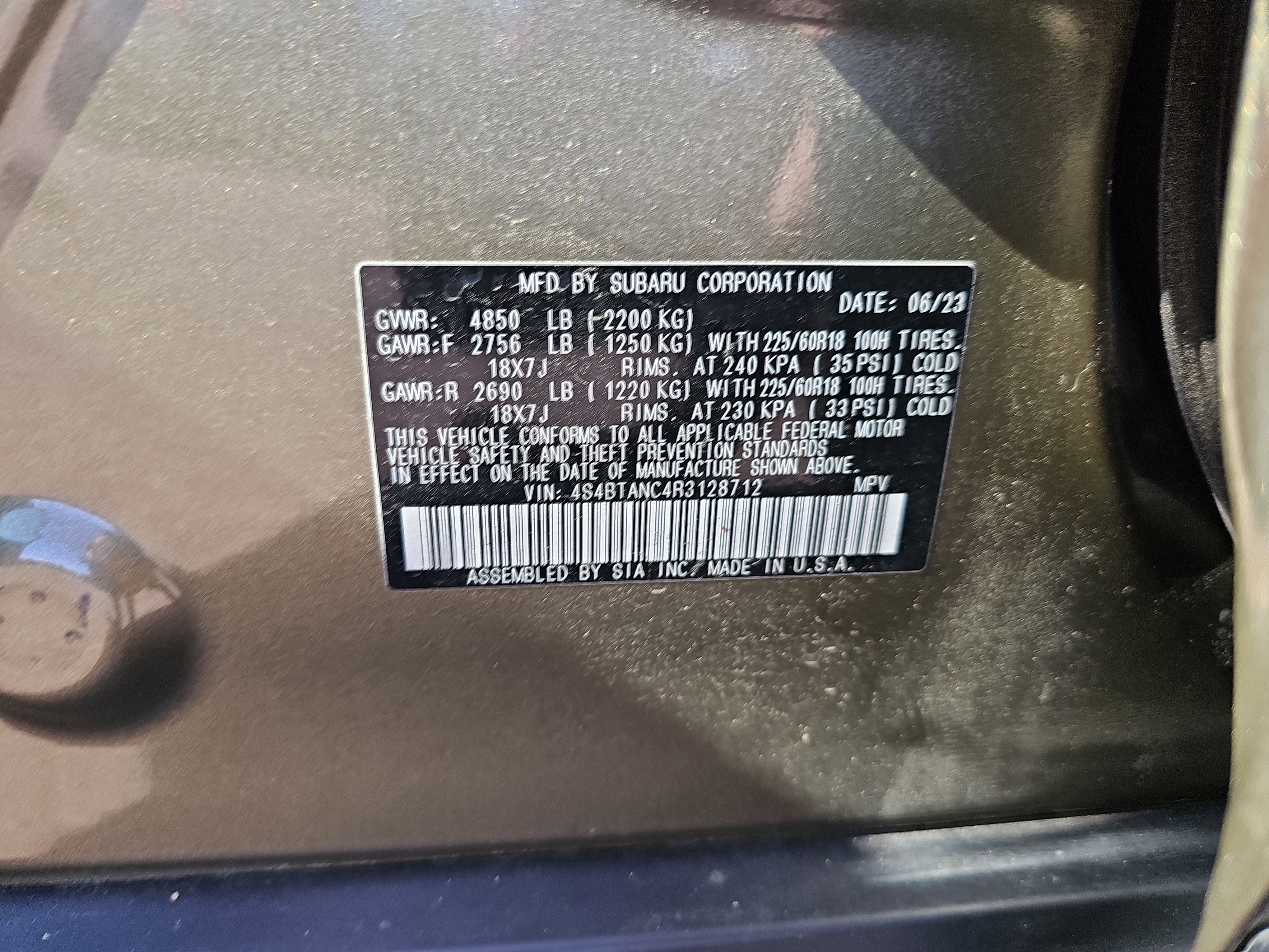 2024 Subaru Outback Limited