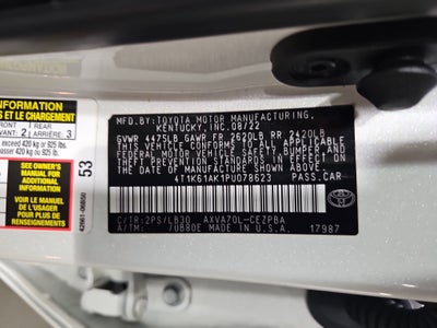 2023 Toyota Camry XSE