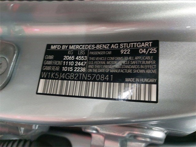 2026 Mercedes-Benz CLA CLA 250