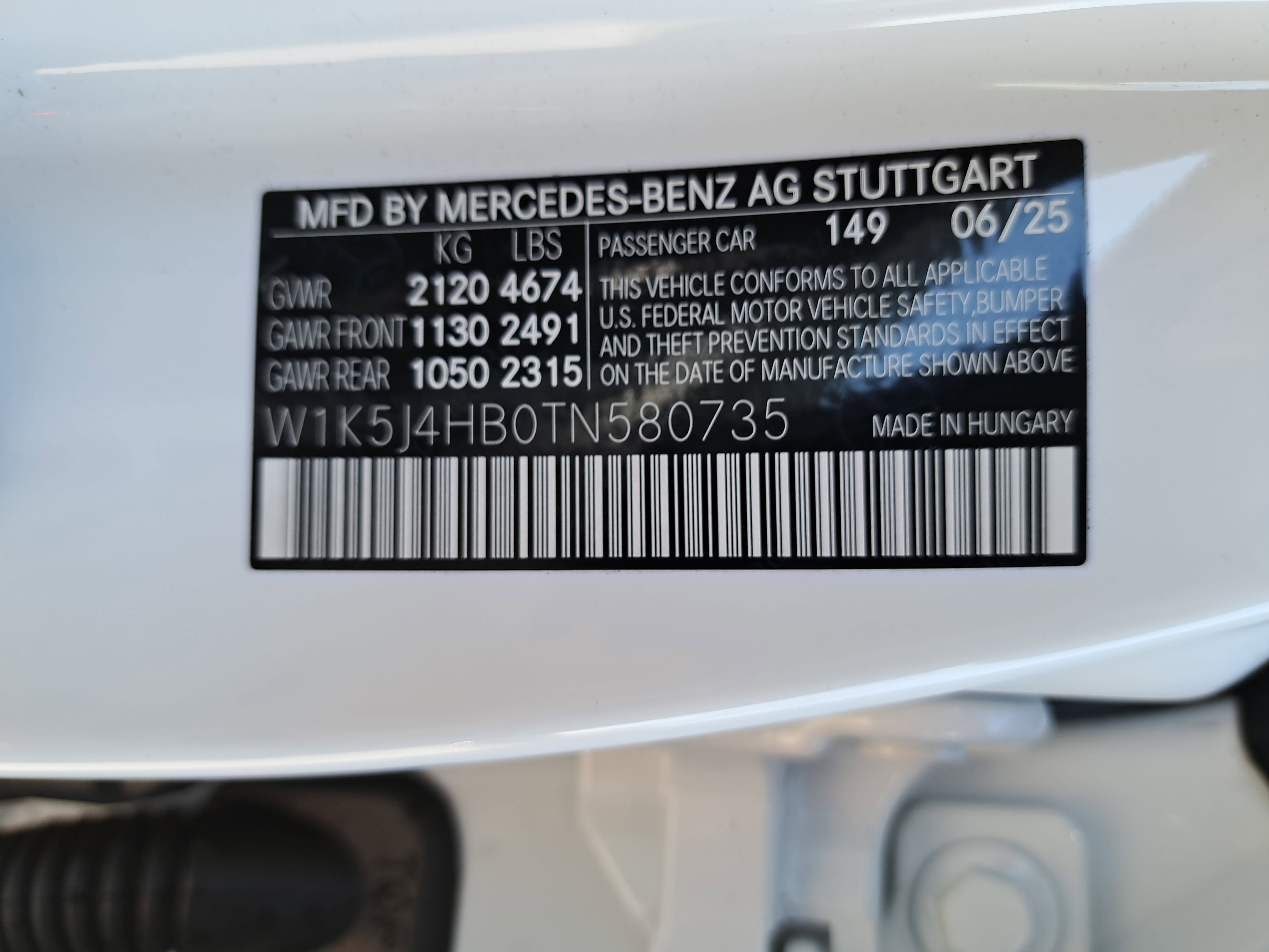 2026 Mercedes-Benz CLA CLA 250