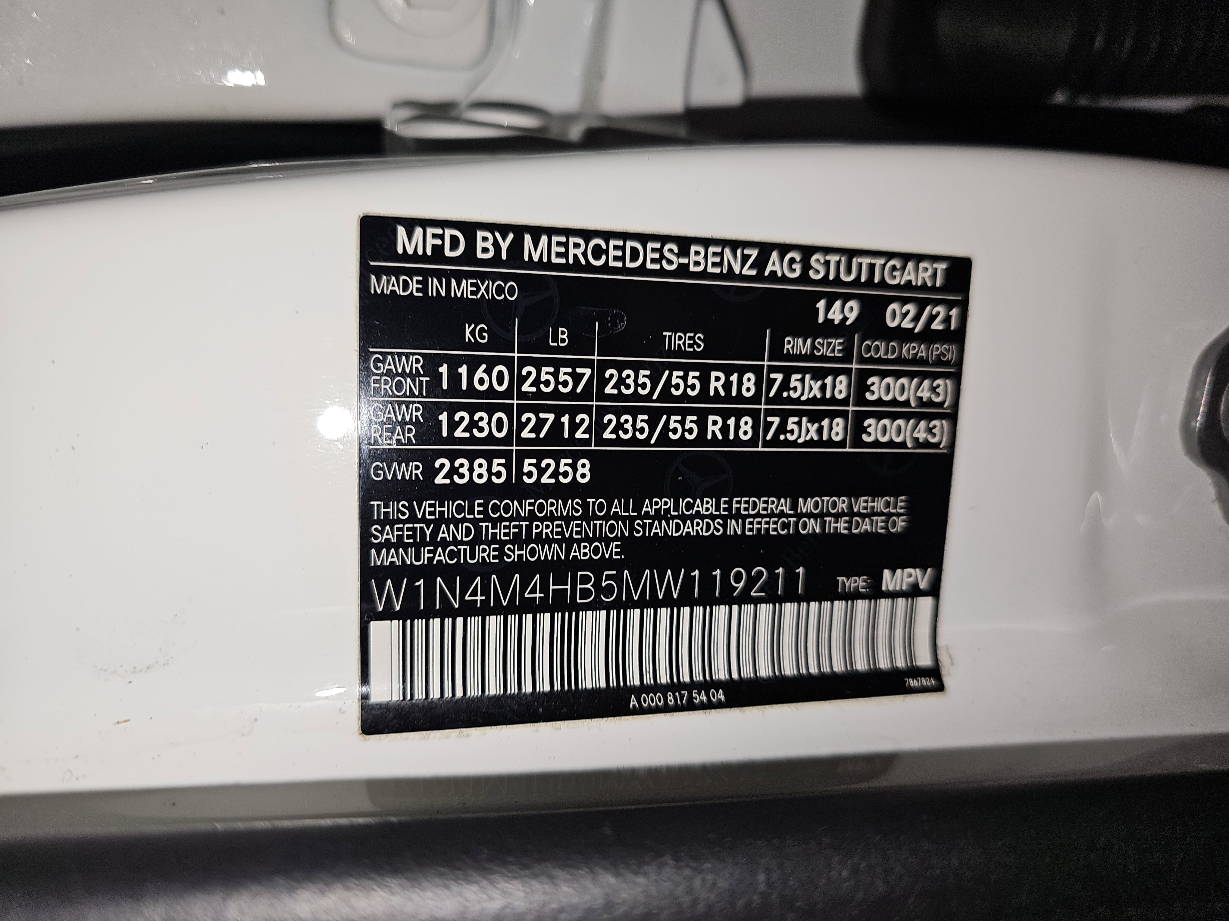 2021 Mercedes-Benz GLB GLB 250