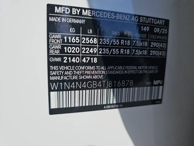 2026 Mercedes-Benz GLA GLA 250