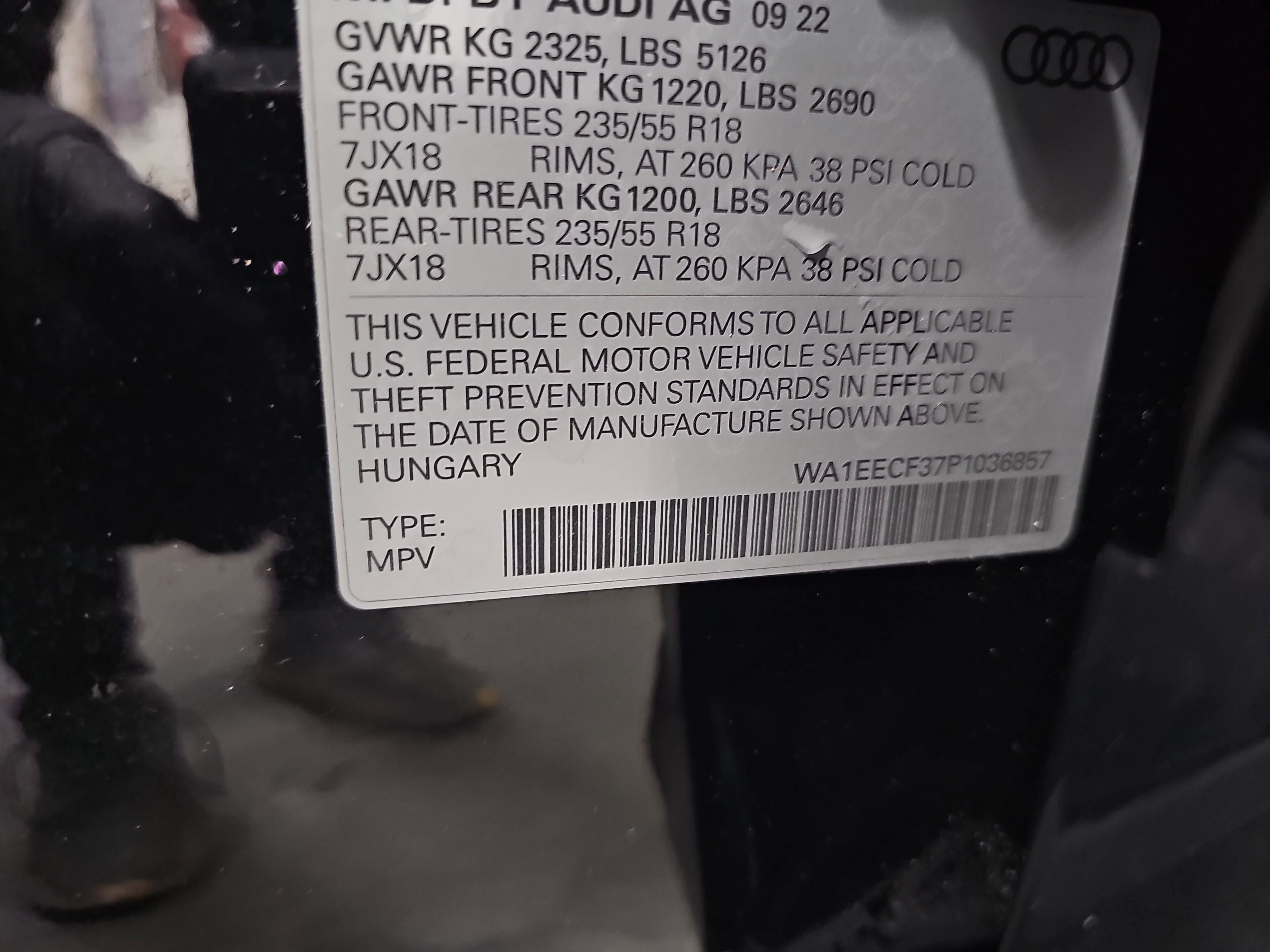 2023 Audi Q3 S line Premium Plus