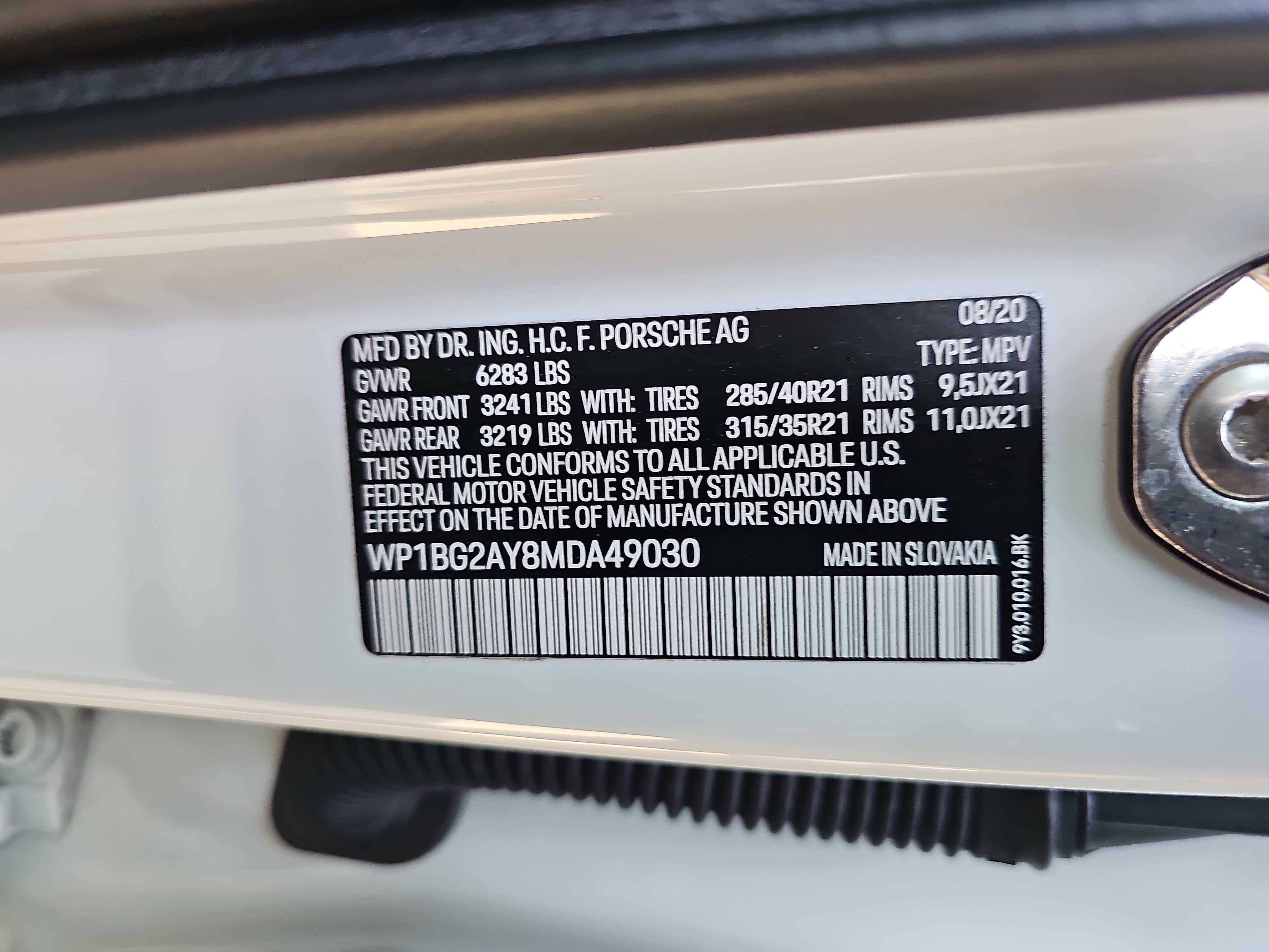 2021 Porsche Cayenne GTS