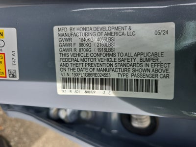 2024 Honda Civic Sport Touring