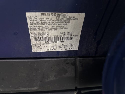 2014 Ford Taurus SEL