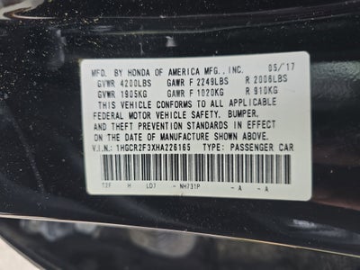 2017 Honda Accord LX