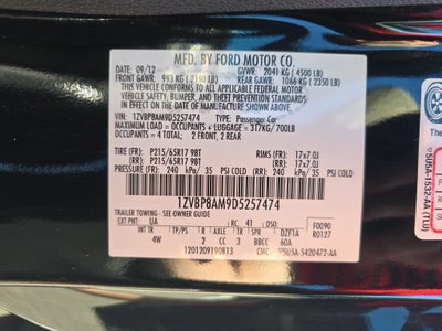 2013 Ford Mustang V6 Premium