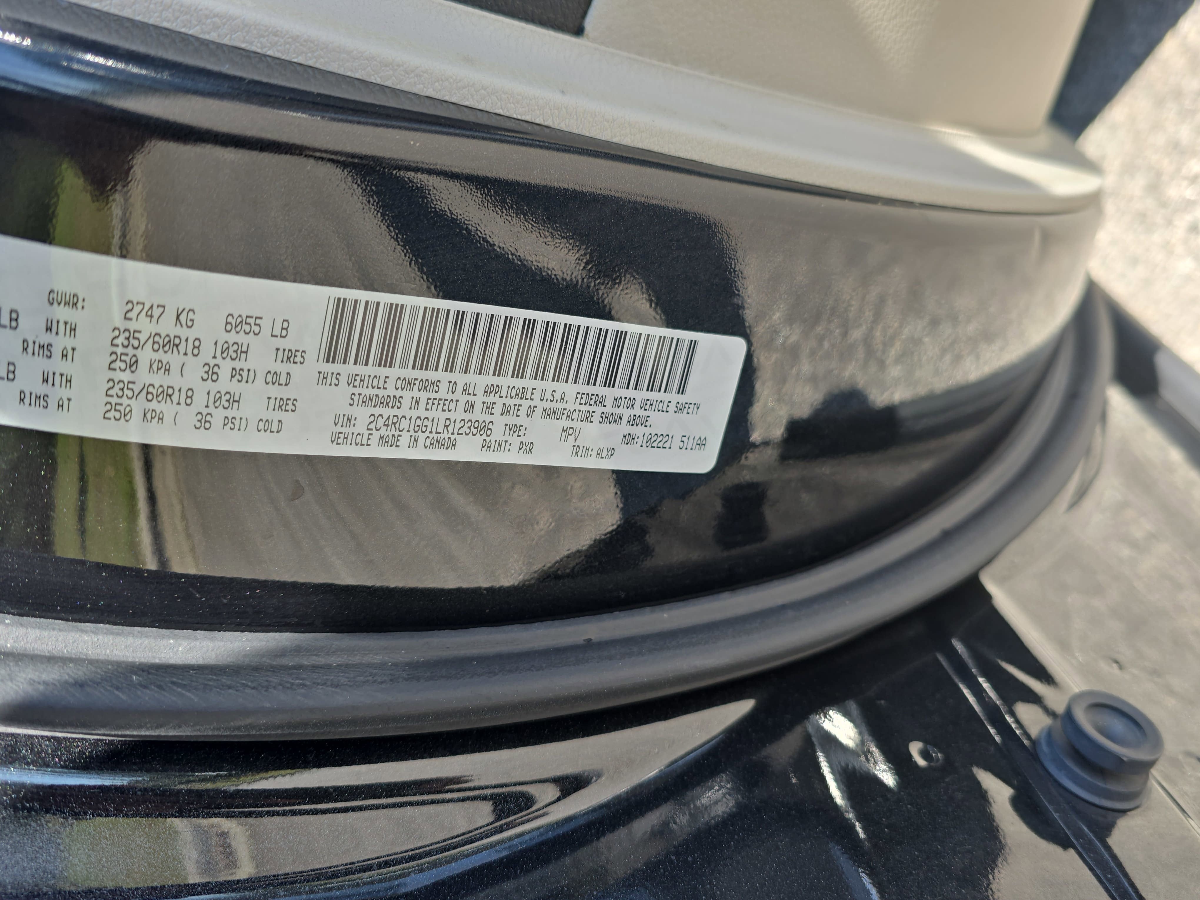 2020 Chrysler Pacifica Limited