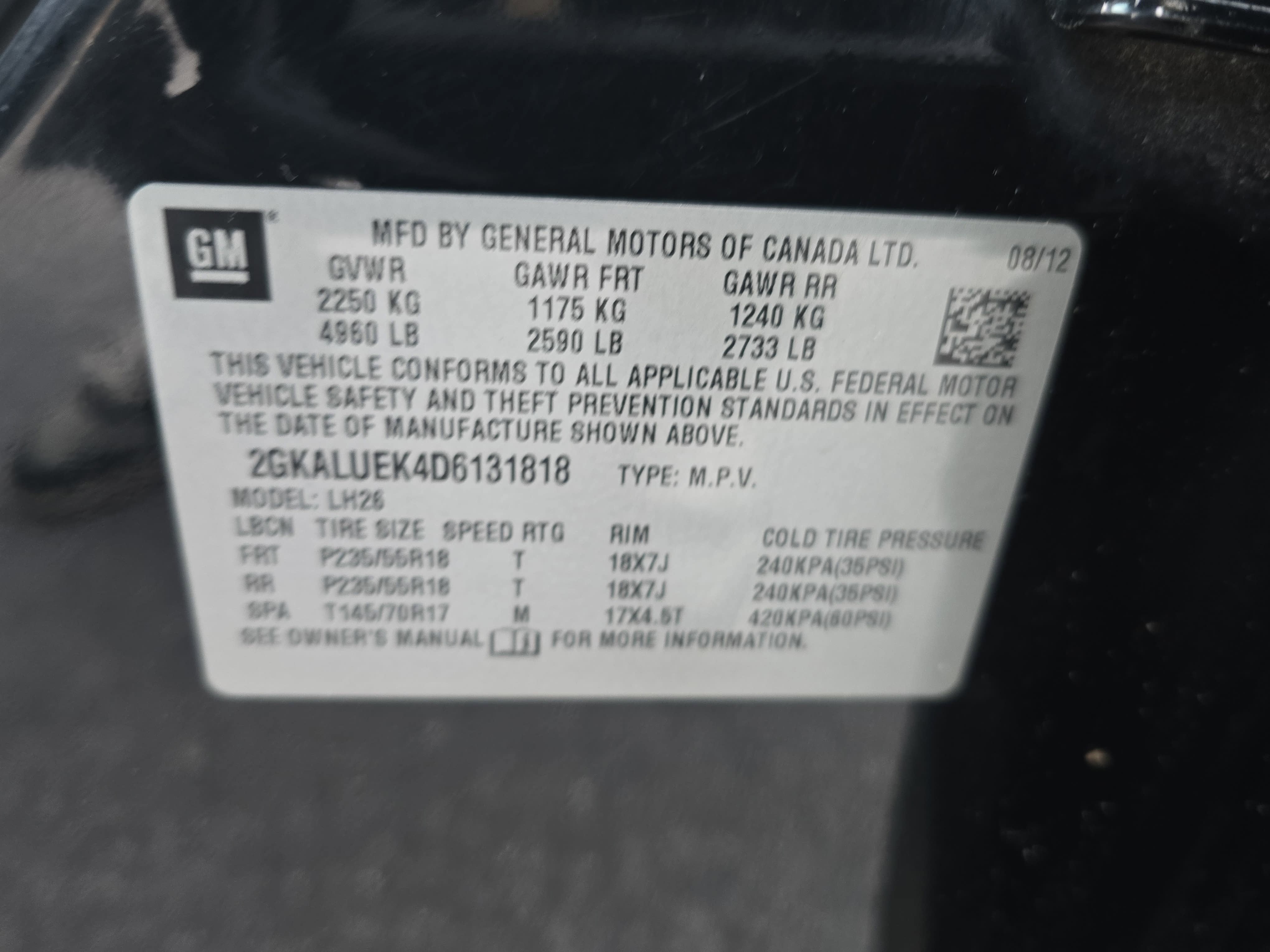 2013 GMC Terrain SLT