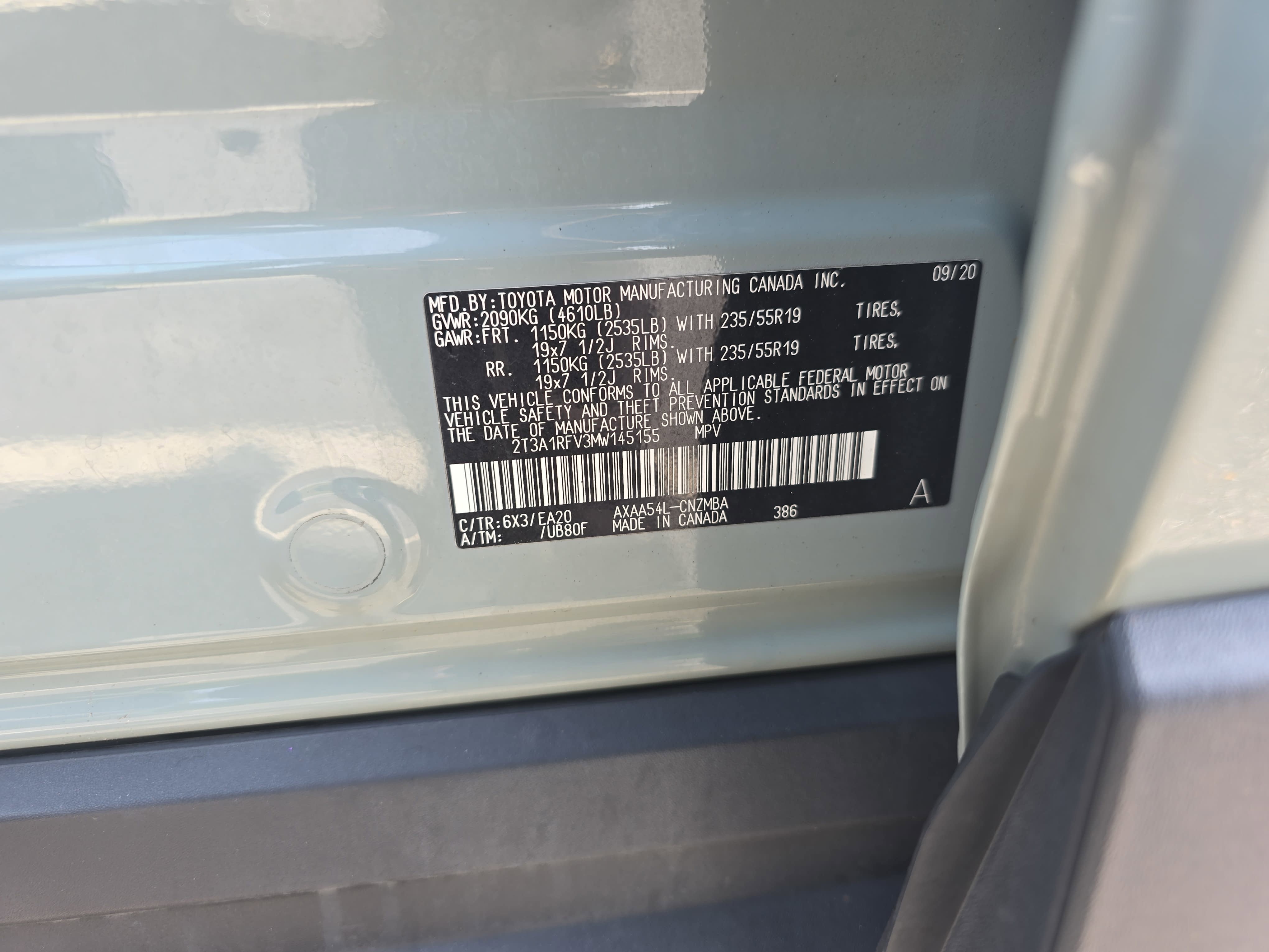 2021 Toyota RAV4 XLE Premium