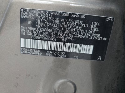 2013 Toyota RAV4 Limited