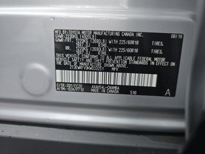 2019 Toyota RAV4 Hybrid Hybrid XSE