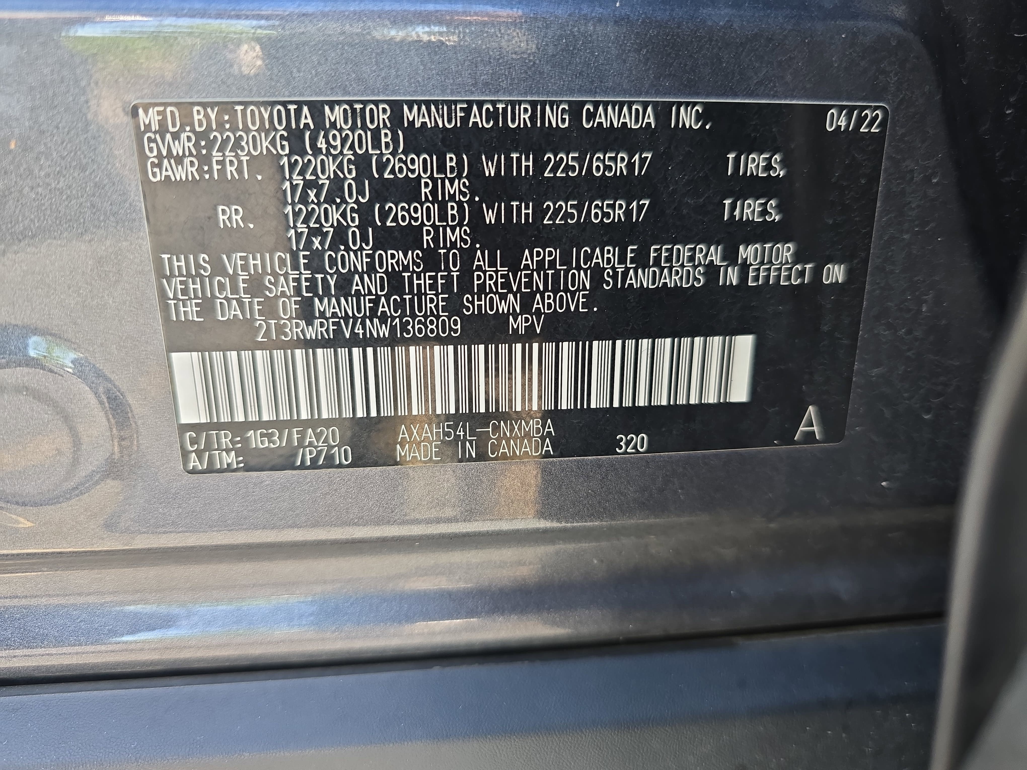 2022 Toyota RAV4 Hybrid Hybrid XLE