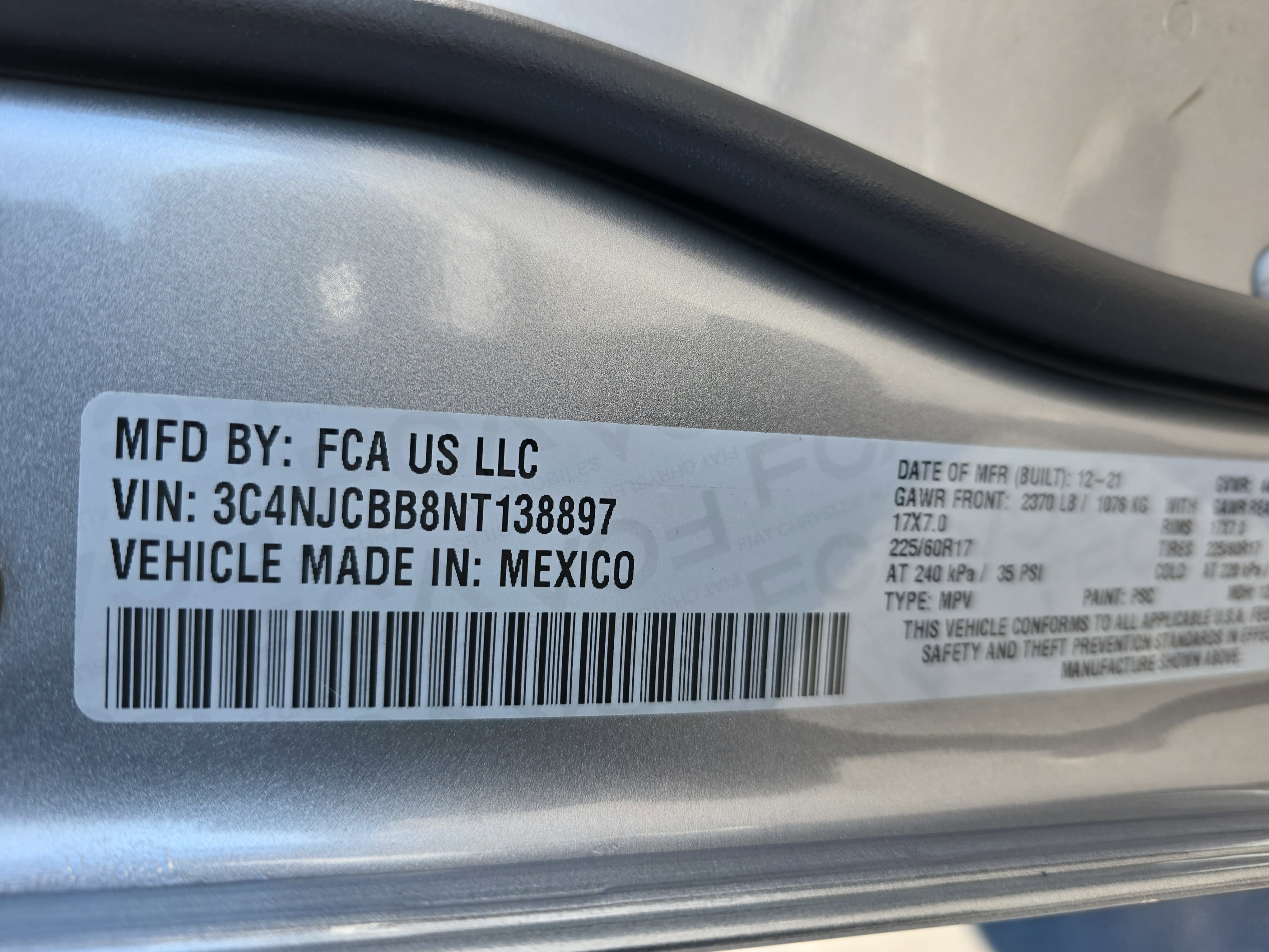 2022 Jeep Compass Latitude