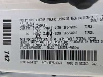 2023 Toyota Tacoma TRD Off-Road