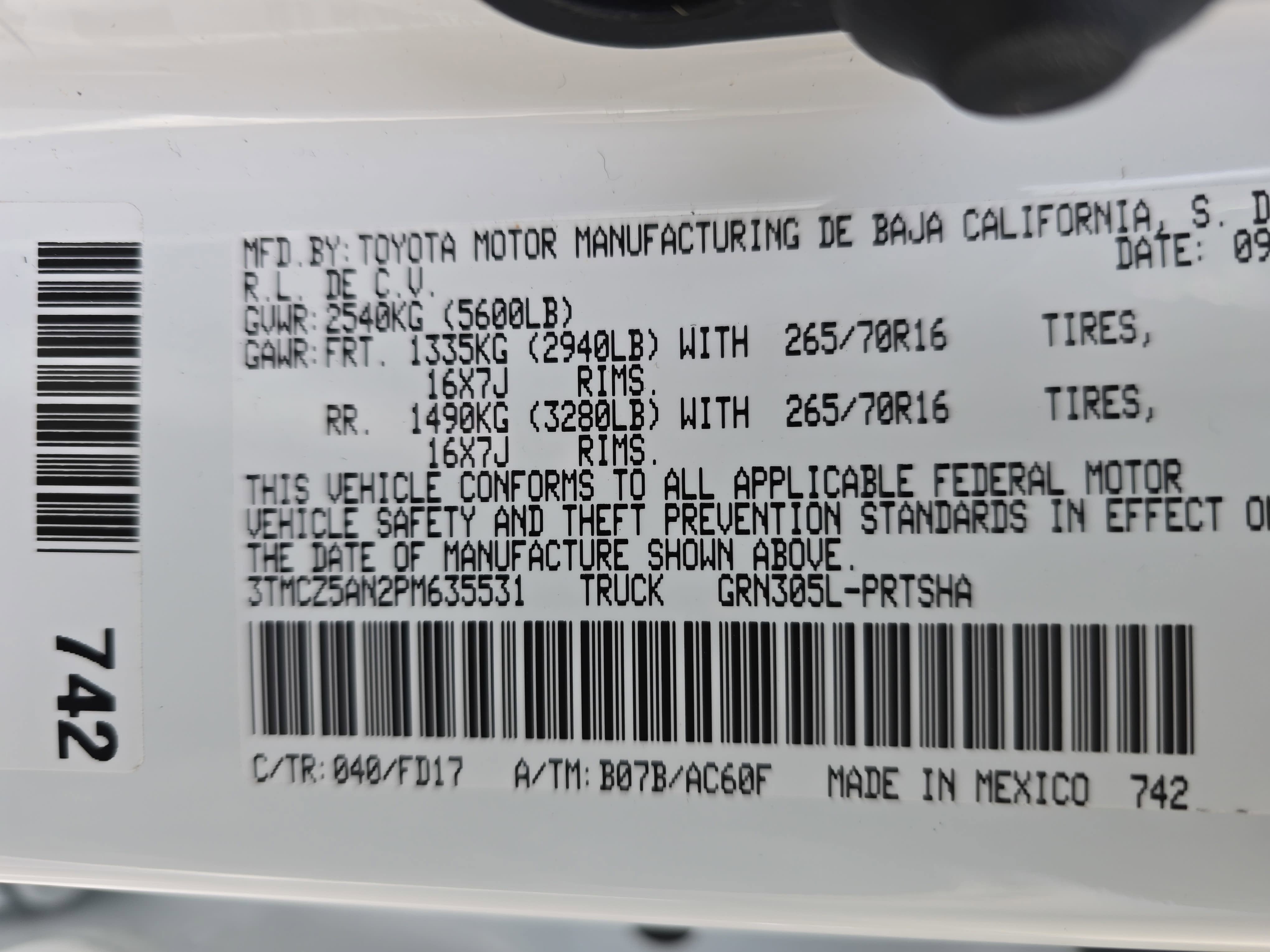 2023 Toyota Tacoma TRD Off-Road