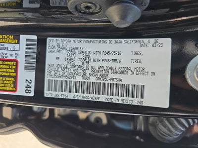 2023 Toyota Tacoma SR