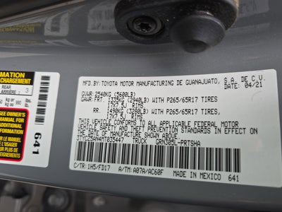 2021 Toyota Tacoma TRD Sport