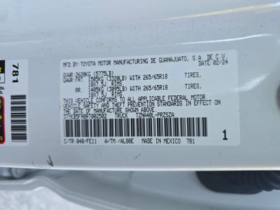 2024 Toyota Tacoma TRD Sport