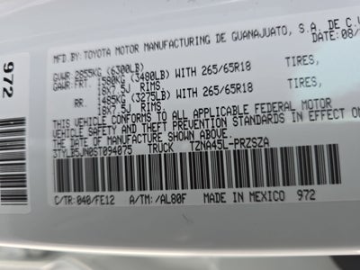 2025 Toyota Tacoma TRD Sport