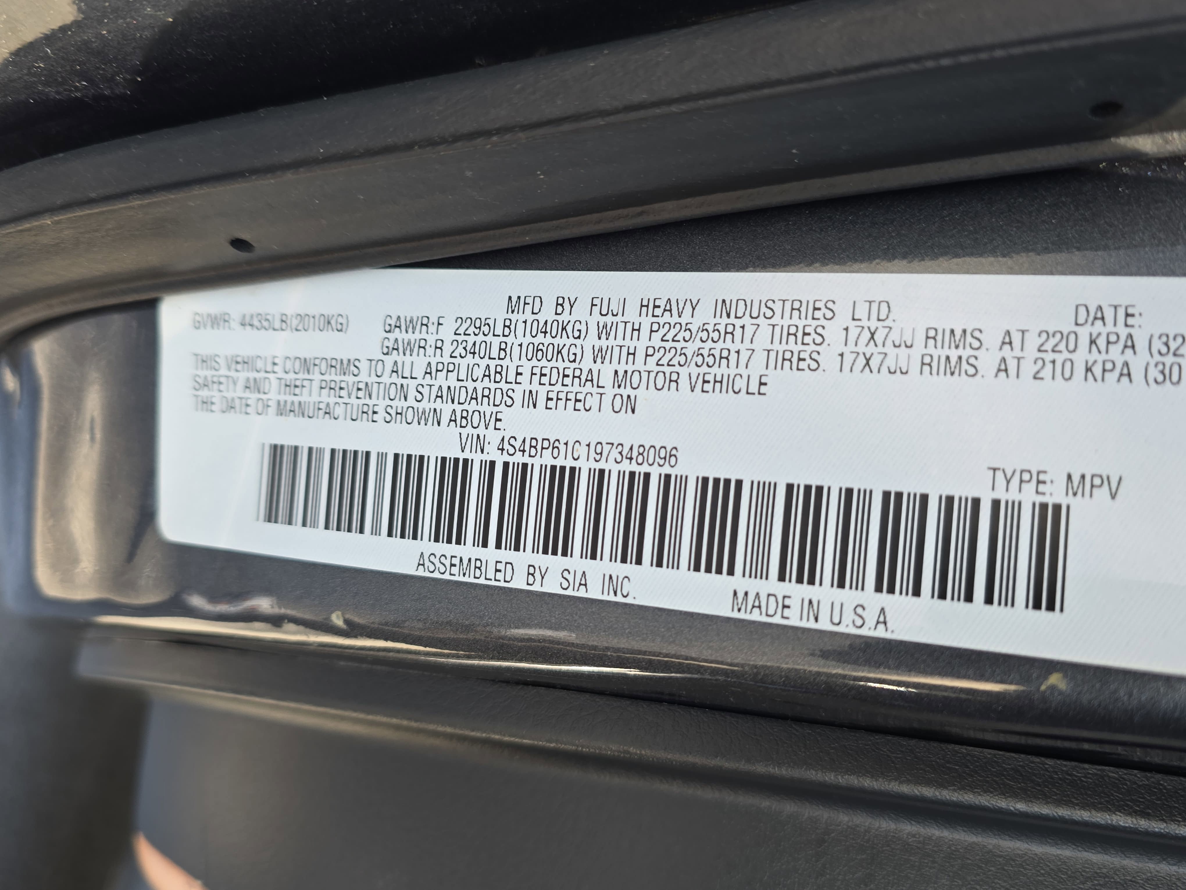 2009 Subaru Outback Special Edtn