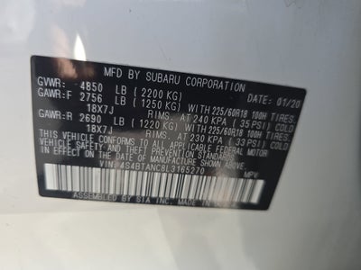 2020 Subaru Outback Limited