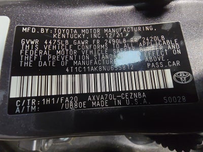 2022 Toyota Camry LE