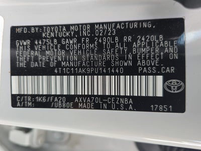 2023 Toyota Camry LE