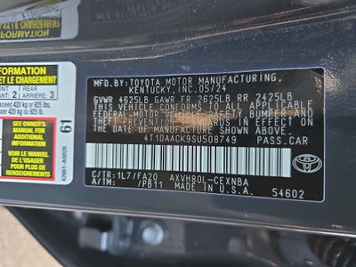 2025 Toyota Camry LE