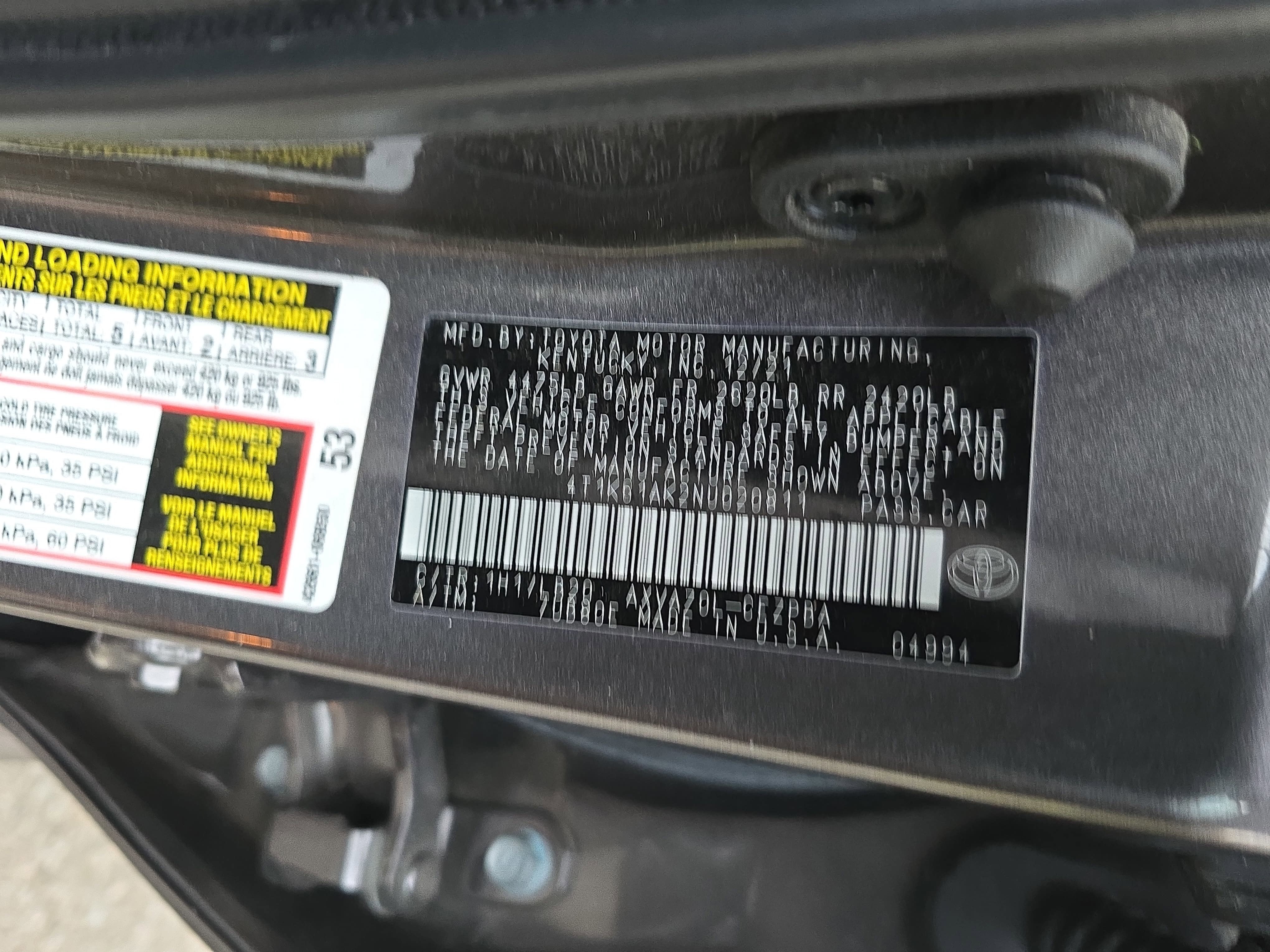 2022 Toyota Camry XSE