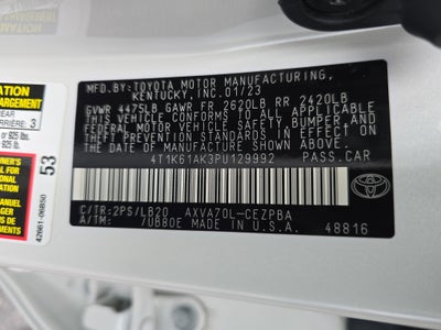 2023 Toyota Camry XSE