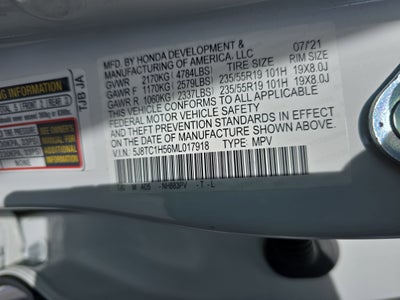 2021 Acura RDX w/Technology Package