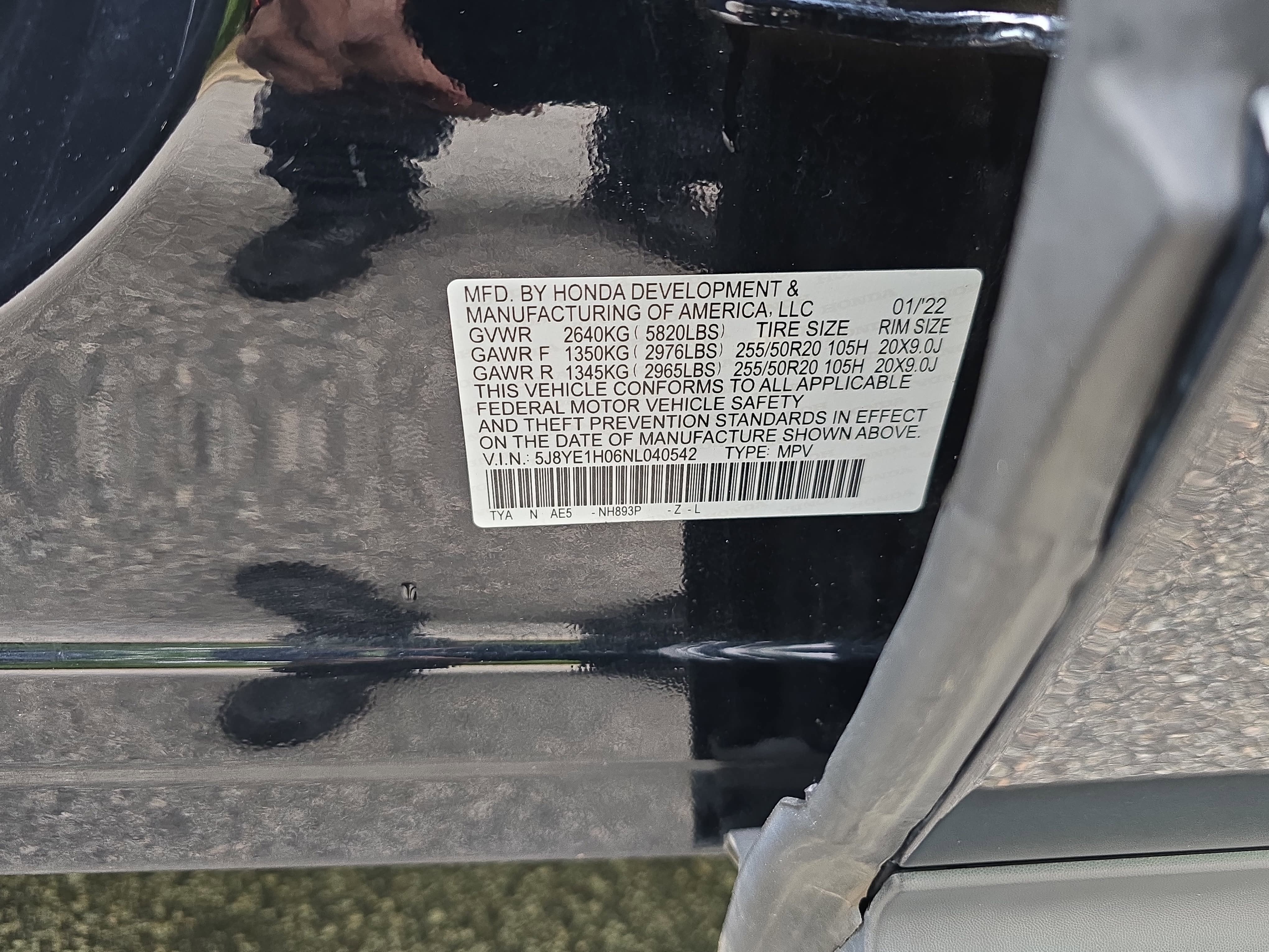 2022 Acura MDX w/A-Spec Package