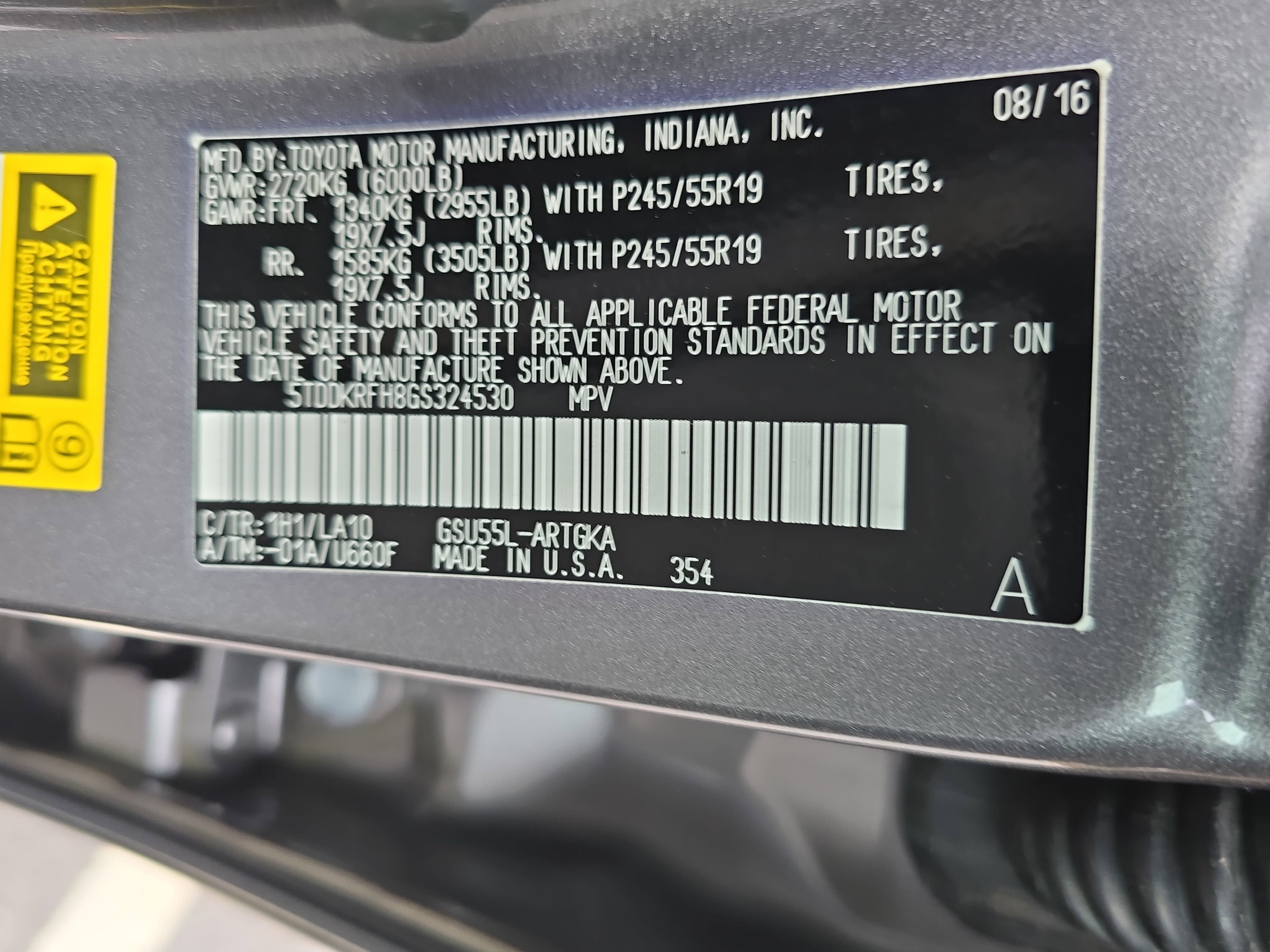 2016 Toyota Highlander Limited