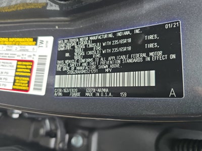 2021 Toyota Highlander XLE