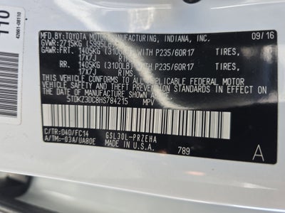 2017 Toyota Sienna L