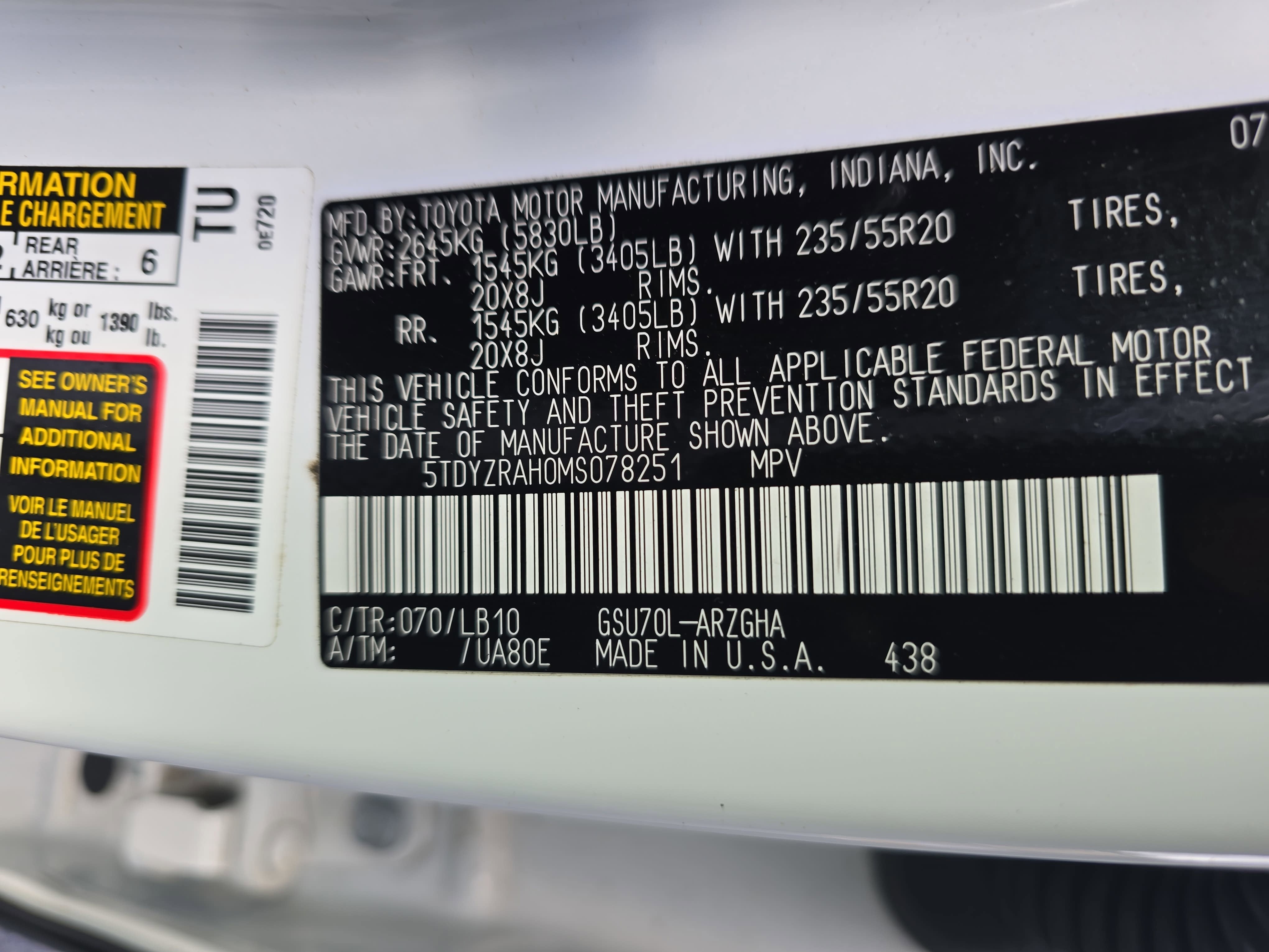 2021 Toyota Highlander Limited