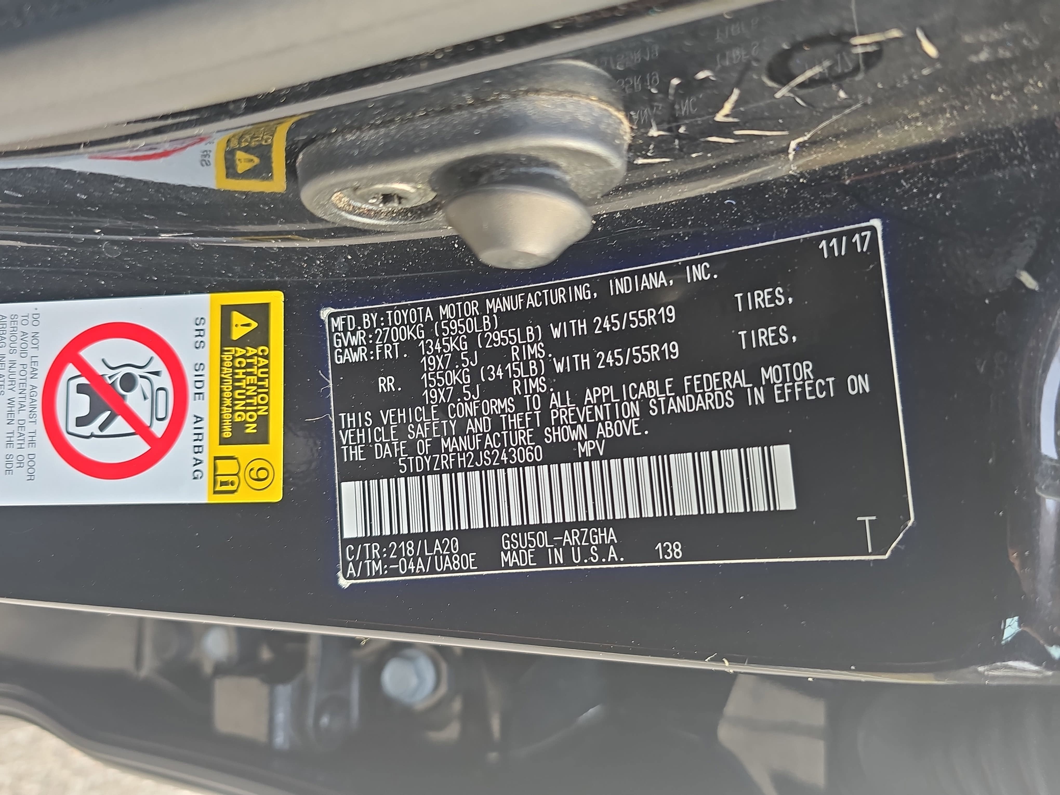 2018 Toyota Highlander Limited