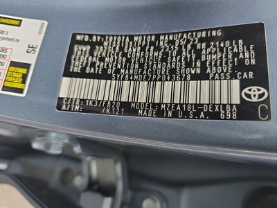 2023 Toyota Corolla LE