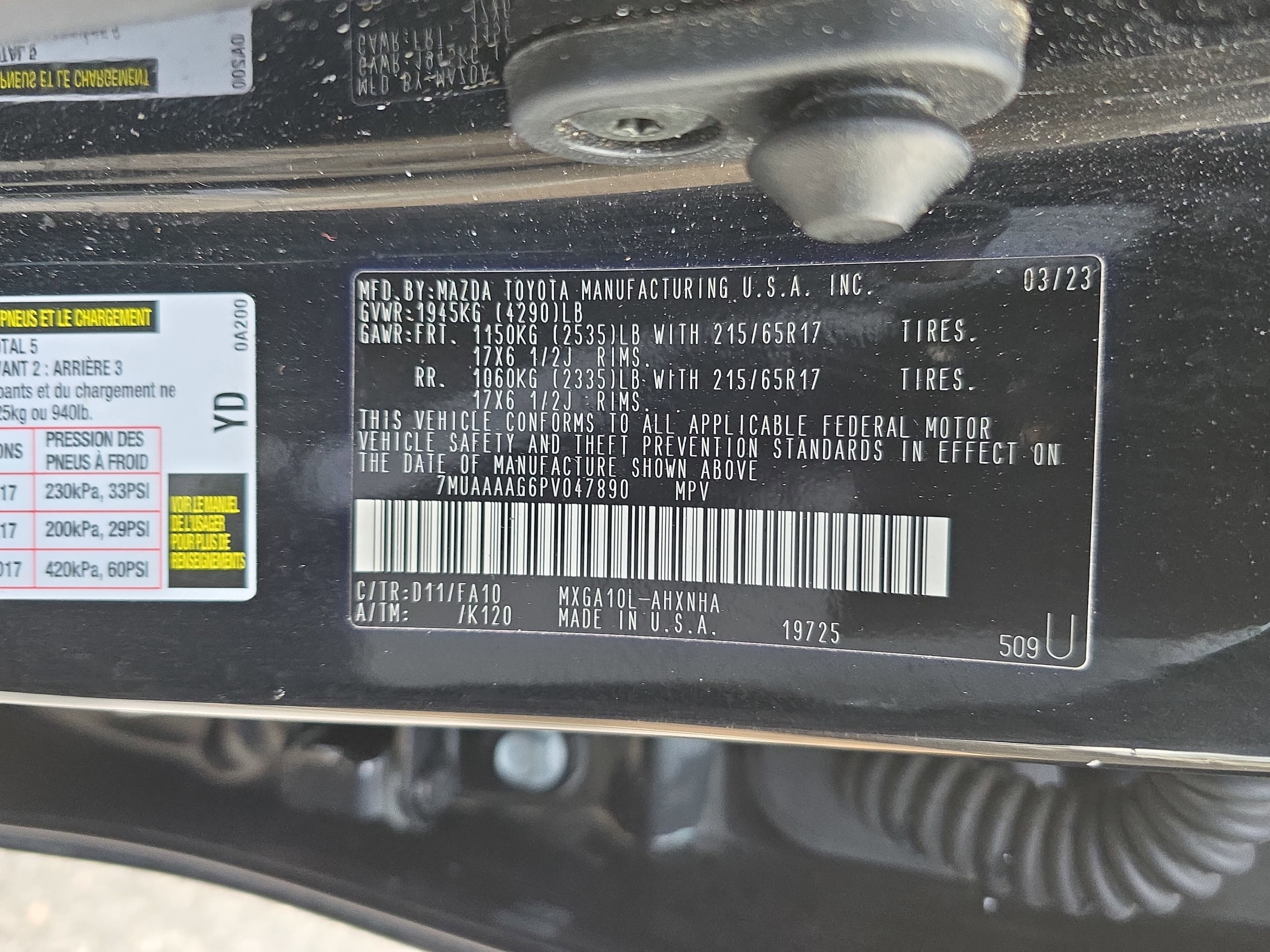 2023 Toyota Corolla Cross L