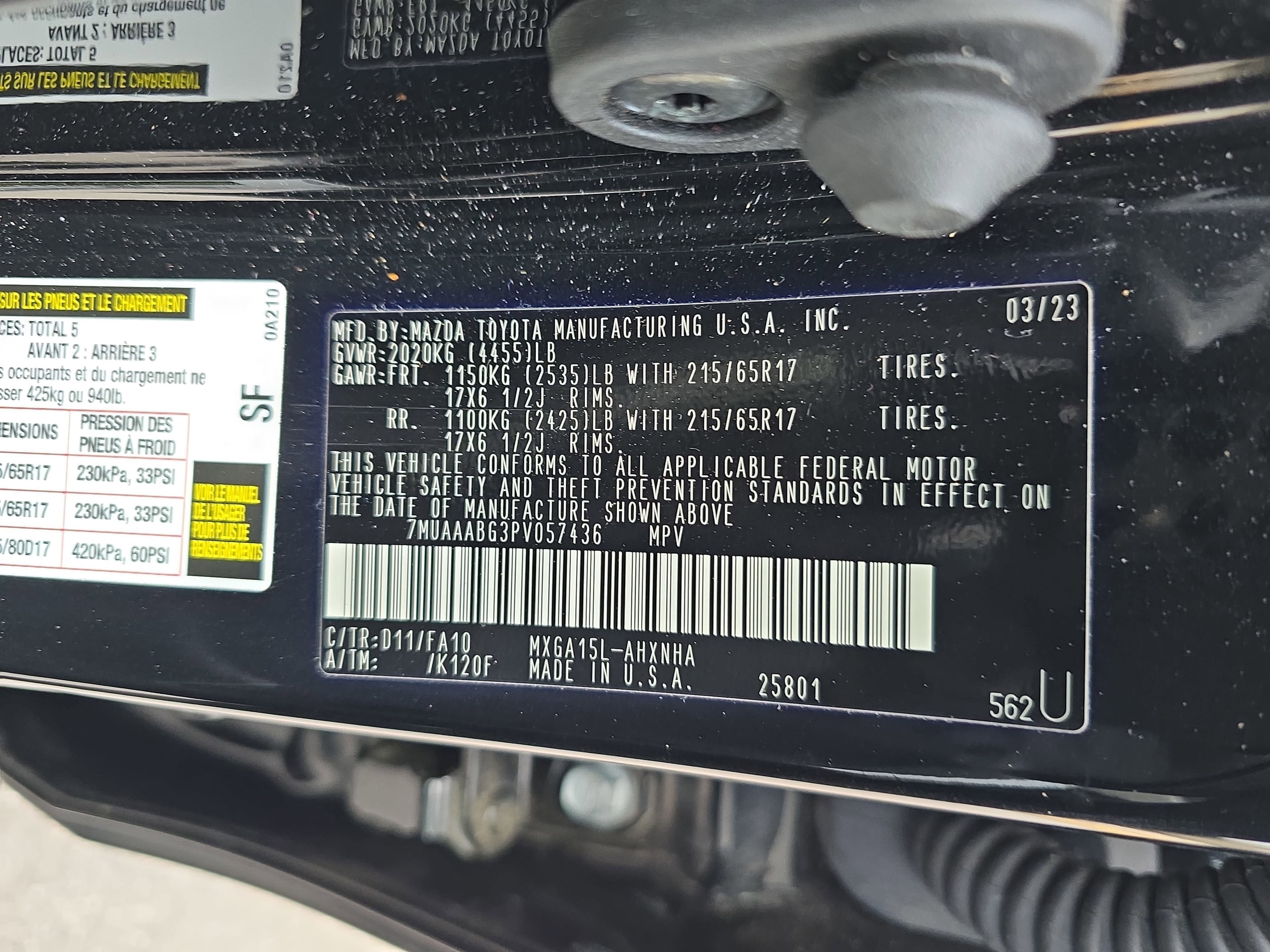 2023 Toyota Corolla Cross L