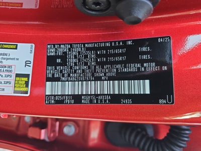 2025 Toyota Corolla Cross Hybrid SE