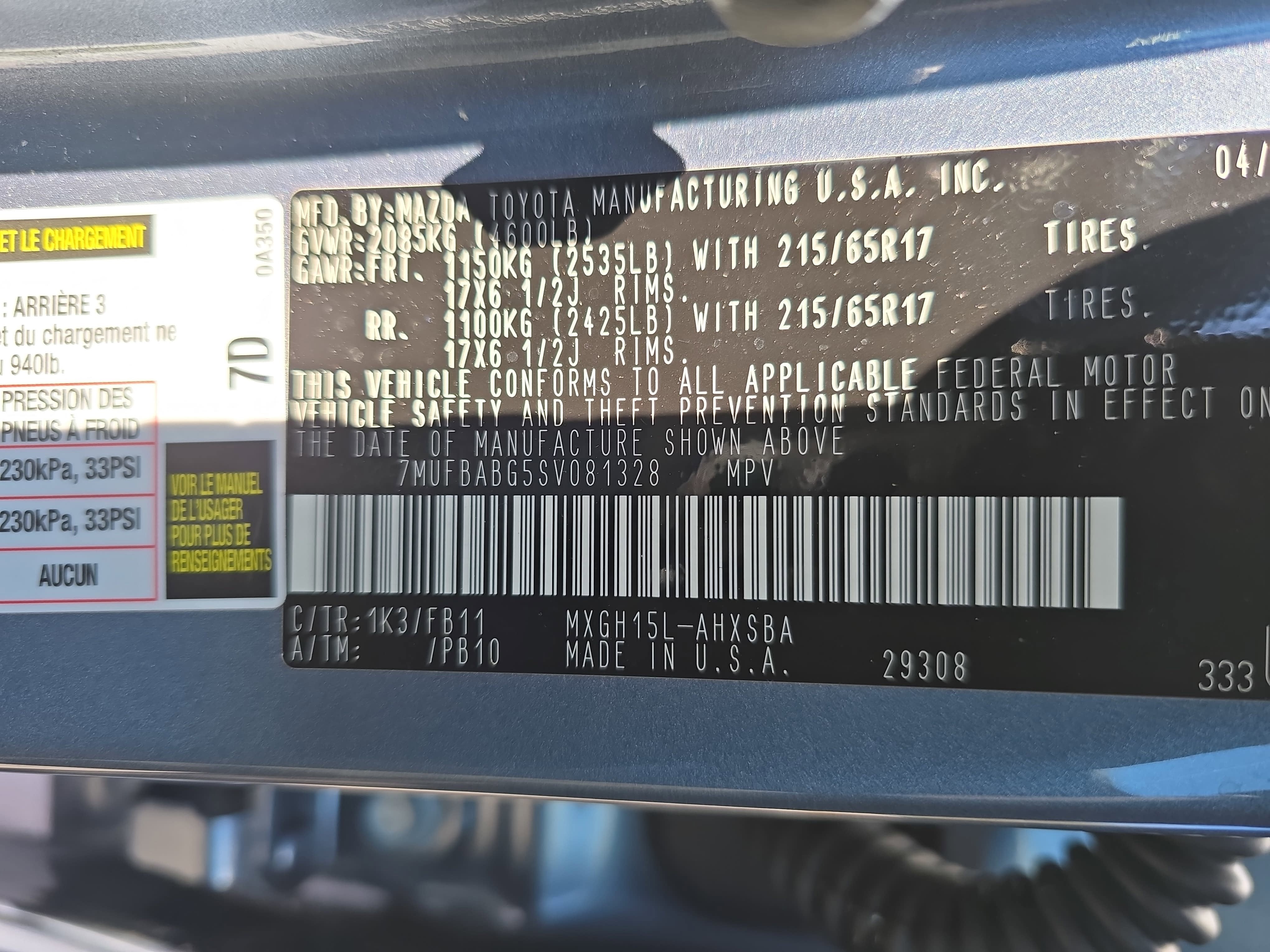 2025 Toyota Corolla Cross Hybrid SE