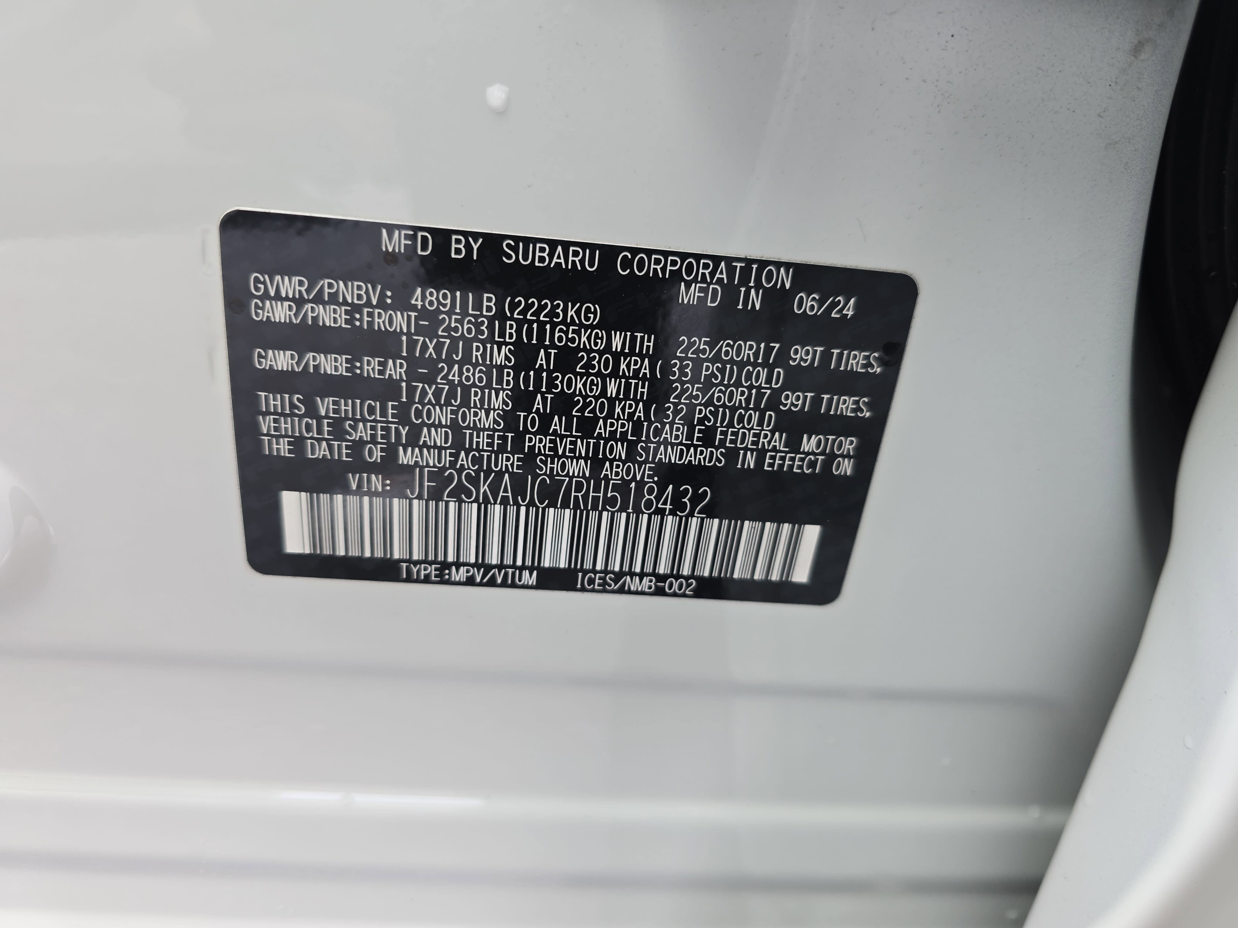 2024 Subaru Forester Wilderness