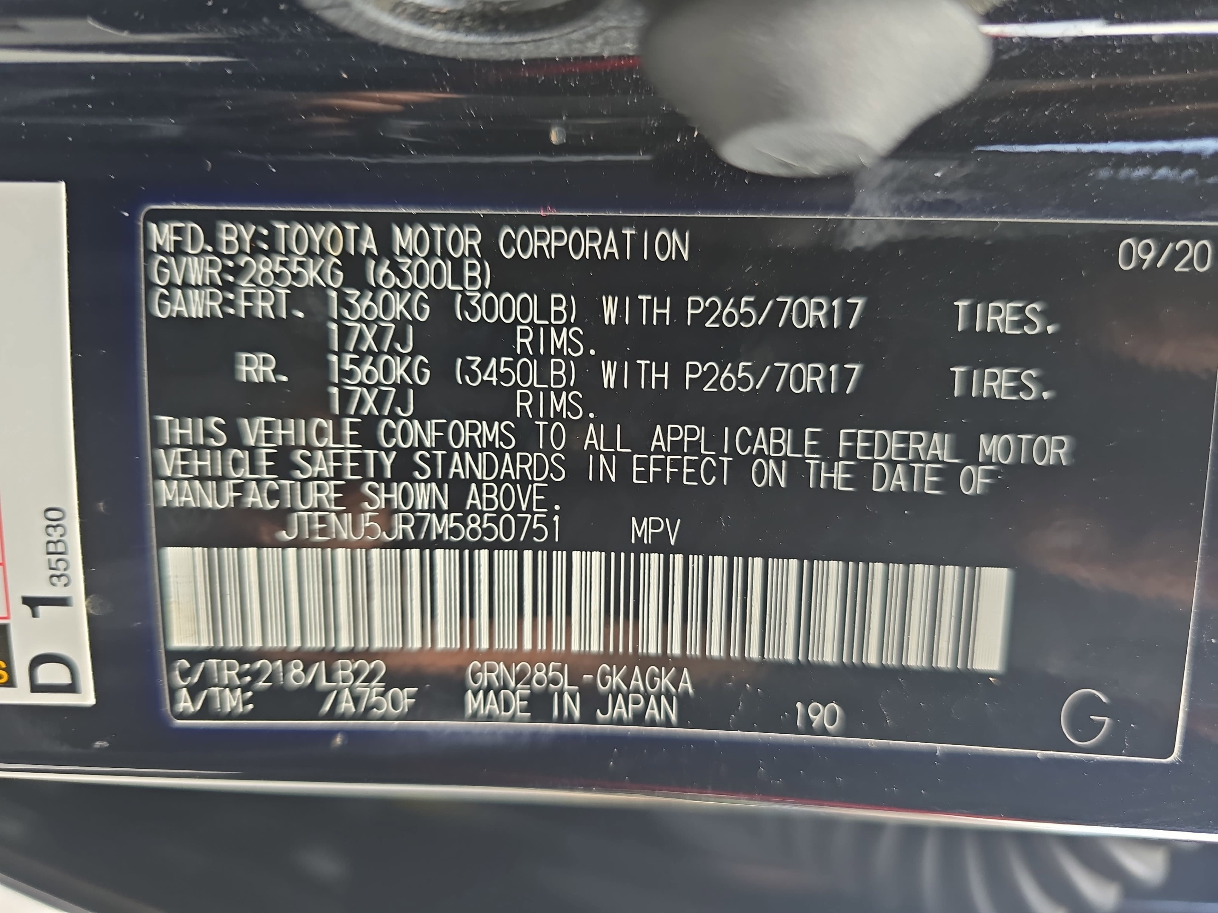 2021 Toyota 4Runner SR5 Premium