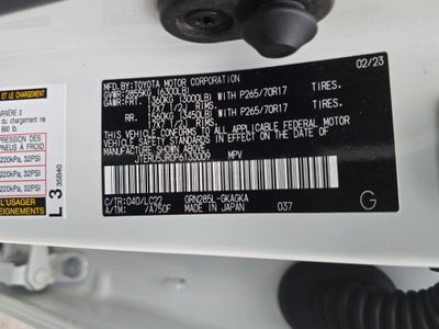 2023 Toyota 4Runner TRD Off Road Premium