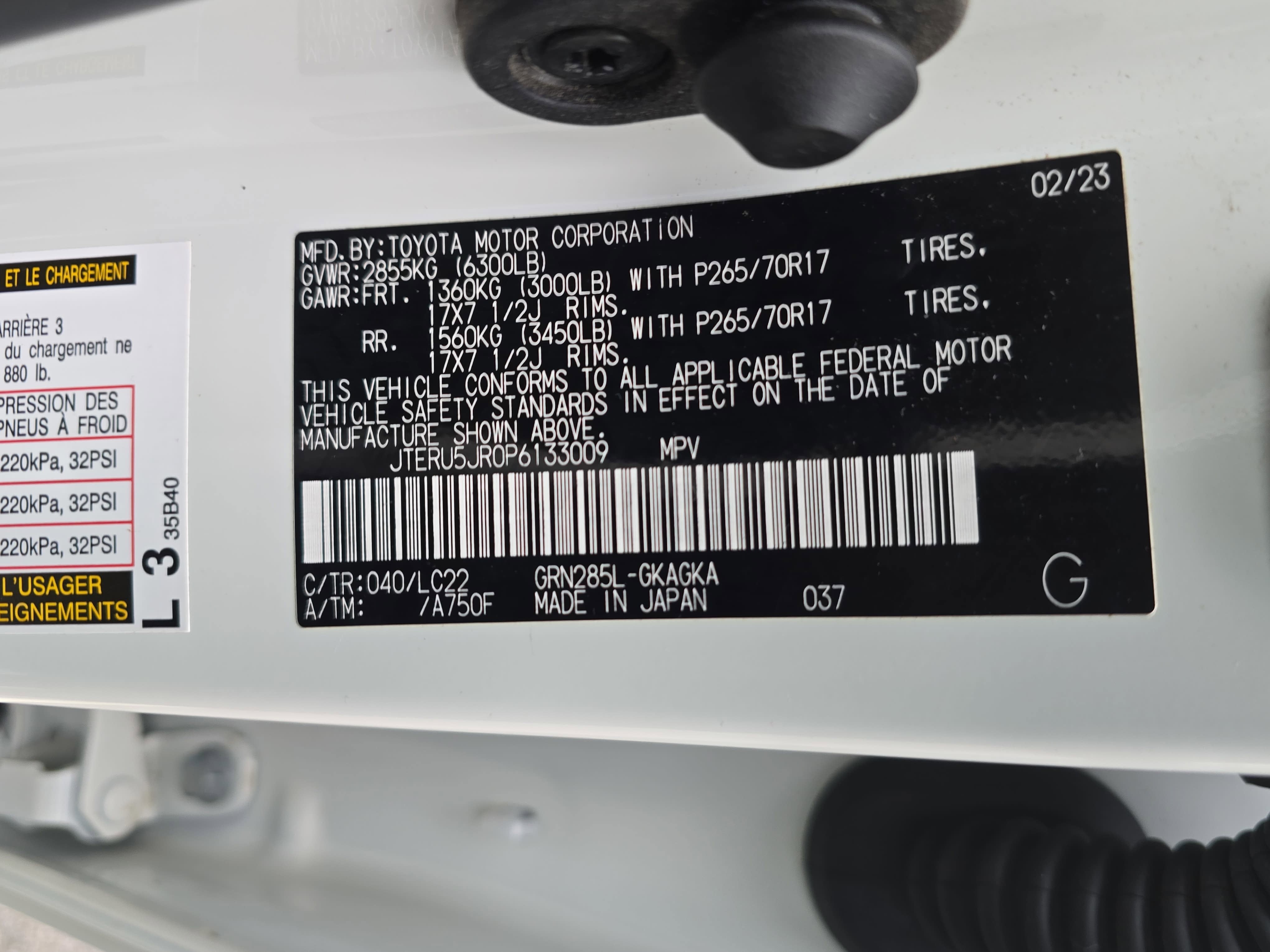 2023 Toyota 4Runner TRD Off Road Premium