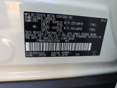 2022 Toyota RAV4 Hybrid Hybrid XLE Premium